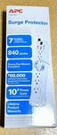 Apc P7T10 7-OUTLET Surge Protector Strip. Fixed Price $30.00.