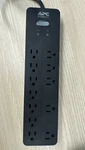 Apc PH12 Surge Protector Power Strip Outlet 2160 Joules Flat Plug Black. Fixed Price $30.00.