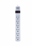 New ! Staples 6FT. 6-OUTLET Power Strip, White (17651). Fixed Price $15.21.