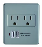 Woods 410517821 Outlet Usb Wall Tap Surge Protector. Fixed Price $27.57.