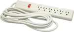Wiremold P6-15 Power Strip, Outlets, 15' Cord, 120 Volts, Amps. Fixed Price $64.06.