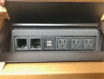 Byrne Power Data Unit Ellora Black 3-OUTLET 1- Port Usb 2-BLANK Hardwire #9830. Fixed Price $100.16.