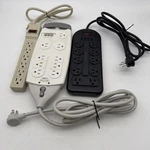 Lot Of 3 Protectors Belkin, Surgemaster, Jackyled Power Strips Tested Work. Fixed Price $24.99.