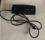 Radioshack 11-OUTLET Surge Protector Power Strip Heavy Duty Dds Cable Cord Mgmt. Fixed Price $35.00.