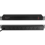 8 Outlet Rack Mount Pdu Power Strip, 1020J Surge Protection & 15A Overload Sw.... Fixed Price $55.44.