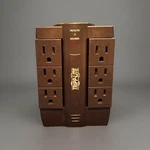 Tripp Lite SWIVEL6 Direct Plug-in Surge Protector With Rotatable Outlets. Fixed Price $9.74.