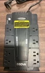 Cyberpower SX550G 550VA Battery Backup & Surge Protector 8 Outlets. Fixed Price $39.99.
