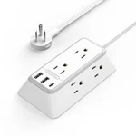 Feet Indoor Extension Cord Flat Plug 3 Prong Power STRIPS,1080 J Surge Pro.... Fixed Price $30.64.