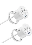 Jgstkcity 3 Inch Desktop Power Grommet Usb C,20W Fast Charging Station (white). Fixed Price $29.99.
