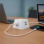 The Cube Power & Usb Charging Table Top Center - Electriduct. Fixed Price $79.99.