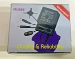 Universal Ac/dc Adapter 500MA 1.5-3-4.5 6-7.5-9-12V Free Shipping! MU-555. Fixed Price $10.42.
