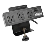3-OUTLET 2-USB Port 510J Surge Protector Power Strip Desk Clamp 10-FT Cord. Fixed Price $85.99.