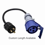 Nema L5-30P Cee 32A Adapter 10AWG 30A Twist-lock Heavy Duty Power Cord Custom. Fixed Price $175.00.
