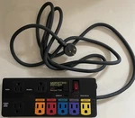 Monster Power PC800 Computer Center Surge Protector Tested Working. Fixed Price $16.99.