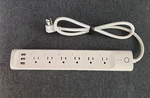 Tp-link Kasa HS300 Smart Wi-fi Power Strip Surge Protector 6-OUTLETS Usb White. Fixed Price $26.00.