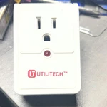 Utilitech Single Outlet Surge Protector Model 2105 15A 125V White Indoor. Fixed Price $9.00.