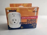 Woods 6910 Single Outlet Surge Protector 810 Joules Listed Nib. Fixed Price $9.98.