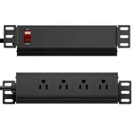 Inch Rack PDU-1U (4 Rear OUTLETS),10" Power Strip With Protectio.... Fixed Price $64.90.