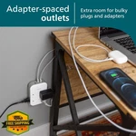 Philips Surge Tap Outlets 2 Usb-c Usb-a 1140 Joules White/gray. Fixed Price $34.99.
