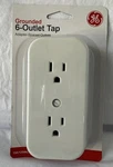 Ge Grounded Adapter Spaced Six 6 Outlet Tap Converter Wall Electrical Socket New. Fixed Price $12.00.