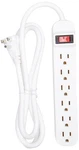 Belkin 6-OUTLET Power Strip With Five-foot Cord, White.. Fixed Price $10.44.
