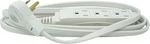 Woods Slimline Indoor Flat Extension Cord, 8 Ft, 16 Gauge Right Angle Plug, 3 Po. Fixed Price $12.91.
