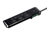 Monoprice 8 Mini Surge Protector - Heavy Duty Cord, Outlets, Black. Fixed Price $49.31.