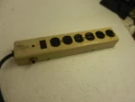 Woods Surge Suppressor 6-OUTLET Power Strip Vintage Pc Full Protection. Fixed Price $17.95.