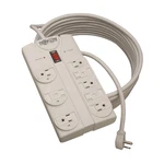 Tripp Lite TLP825 Surge Protector STRIP,8 Outlet,wht 4HHH2. Fixed Price $81.33.
