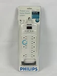 New! Philips SPP3202WA/17 Home Theatre Surge Protector 8 Child Safety Outlets. Fixed Price $29.99.