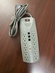 Stratitec S5202A Power Surge Protector 12 Port Grounded Outlet W/coaxial & Phone. Fixed Price $9.00.