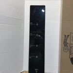 Ge Oem Glass Control Panel Black Cooktop Escutcheon 3/8 X 19 3/4 (shelf). Fixed Price $49.99.