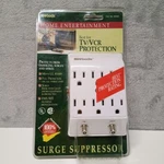 Vtg Woods Tv/vcr Protection Outlet Surge Suppressor Home Entertainment #65087. Fixed Price $29.00.