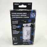 Woods Spring Wound Timer Pro 59717 In-wall 60 Minute New Box Bathroom Fan. Fixed Price $7.69.