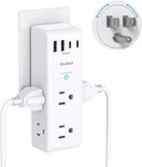 Surge Protector Outlet Extender - With Rotating Plug, 6 Ac Multi. Fixed Price $19.95.