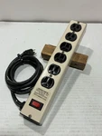 Vintage Industrial Heavy Duty Temporary Power Strip Tap 15A Alert Slp Usa. Fixed Price $19.99.