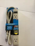 6 Outlet Power Sentry Surge Protector Strip. Fixed Price $9.95.