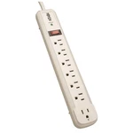 Tripp Lite TLP74R Surge Protector STRIP,7 Outlet,wht 33L744. Fixed Price $32.87.