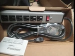 The Wiremold Company, Gang Distribution Unit, 4.6M Cable, 125 V Ac, UL207BD. Fixed Price $39.95.