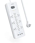 Anker Power Strip Surge Protector 12 Outlets 3 Usb-a 4000 Joules A2762 White. Fixed Price $30.55.