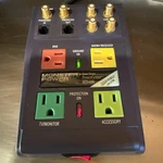 Monster Power HTS400 Home Theatre Center Surge Suppressor. Fixed Price $20.00.