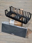 Panduit NMF4 Rack Mount Horizontal Cable Manager Non-metallic 19" Black Nib. Fixed Price $55.00.