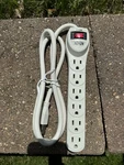 Tripp Lite PS6 STRIP,6 OUTLETS,4 Ft. Cord 43MC69. Fixed Price $18.00.