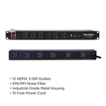Cyberpower CPS1215RMS Rackmount Surge Protector 120V/15A 12-OUTLET 15FT Cable. Fixed Price $44.24.