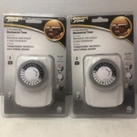 New Power Zone 9058801 24 Hour Indoor Heavy Duty Outlet Timer Control Sale. Fixed Price $19.99.