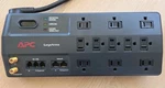 Apc Surgearrest Protector Power Strip Outlets Tel/dsl Network PV11VNT3. Fixed Price $31.00.