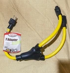 Cci Pro-power Y Adapter 12/3 15A 125 V 1875 Nema 5-15. Fixed Price $29.00.