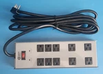 Commercial Electric YLPT-46-1 Ft. 10-OUTLET All Metal Surge Protector 15A. Fixed Price $31.45.
