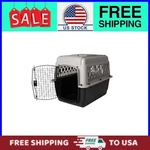 Vibrant Life Kennel 32" Medium Plastic Dog Crate Portable Carrier For Pets. Fixed Price $62.68.