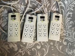 4 Tripp-lite Super Surge PROTECTOR-6 Outlet Power Strip. Fixed Price $70.00.